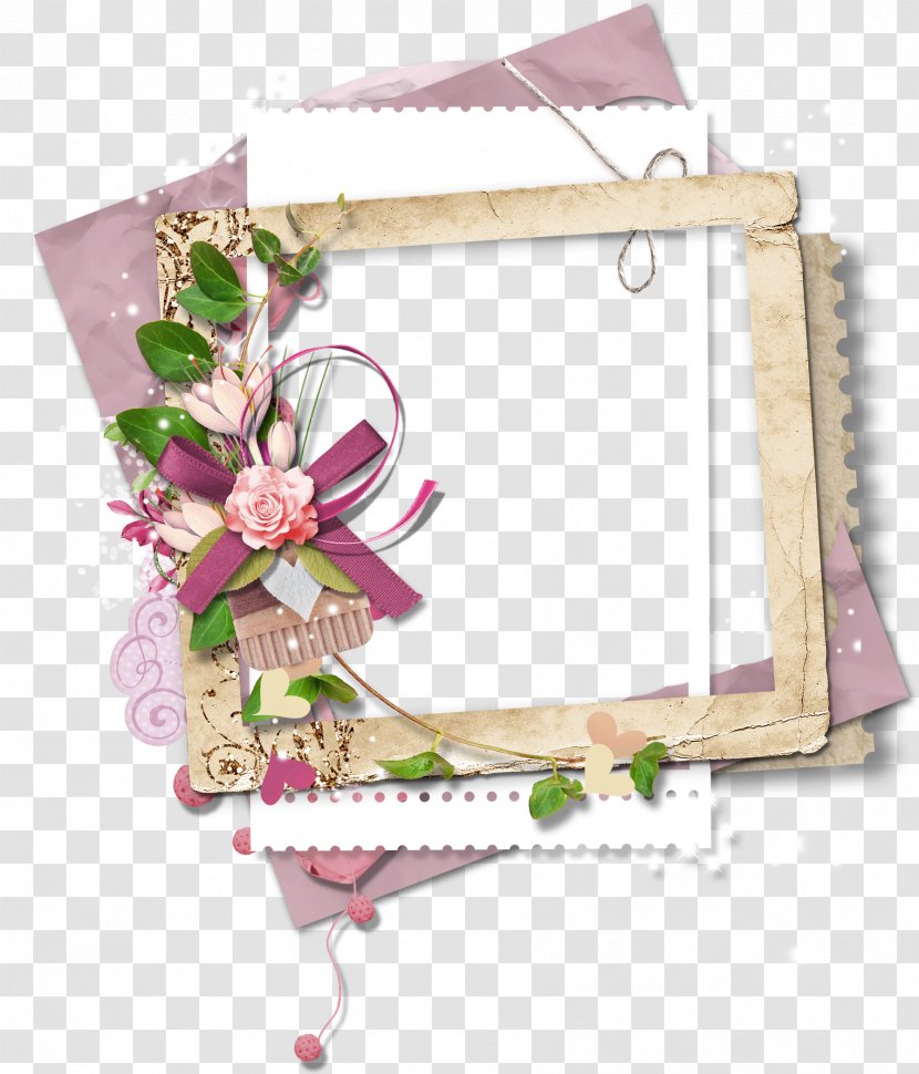 Picture Frames Borders And Image Butterfly Frame - Plant - Ella Graphic Transparent PNG