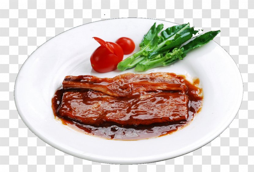 Hamburger Short Ribs Sirloin Steak Black Pepper - Frying - Rib Transparent PNG
