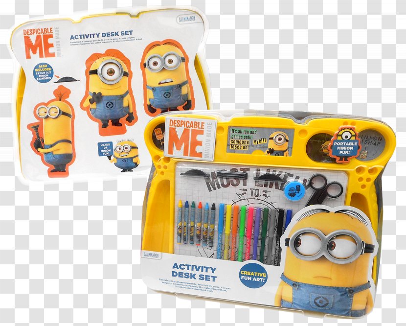 Coloring Book Colored Pencil Minions Creativity Pen & Cases - Toy - Art Supplies Transparent PNG