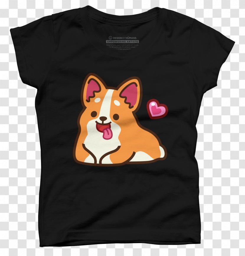 T-shirt Dog Sleeve Bluza Snout - Frame - Corgi Transparent PNG