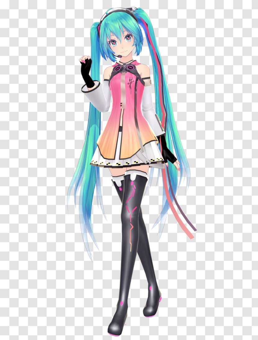 Hatsune Miku: Project DIVA F Diva X Vocaloid - Silhouette - Miku Transparent PNG