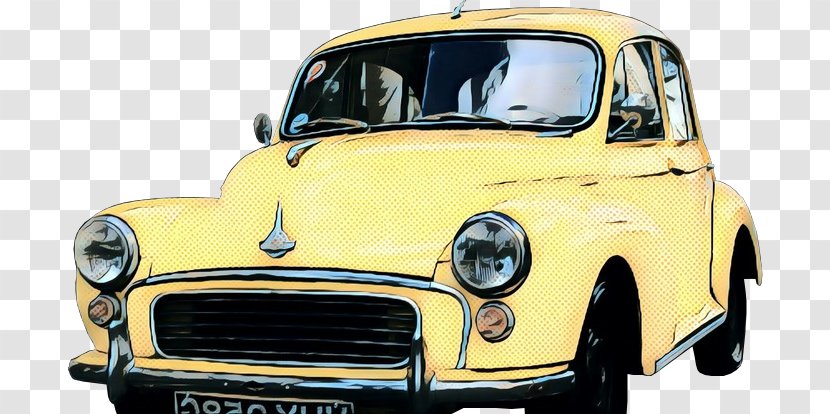 Pop Art Retro Vintage - Sedan - Hot Rod Transparent PNG