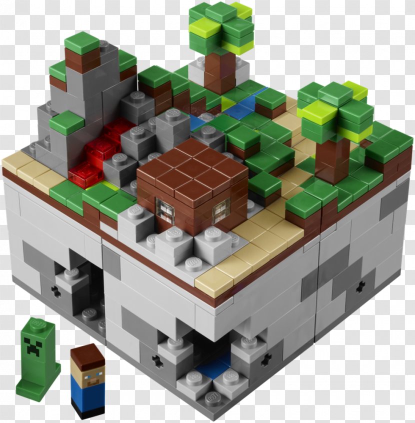 Lego Minecraft Worlds Ideas - Brick Transparent PNG