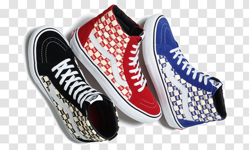 Vans Supreme Checkerboard Sneakers - Sportswear Transparent PNG