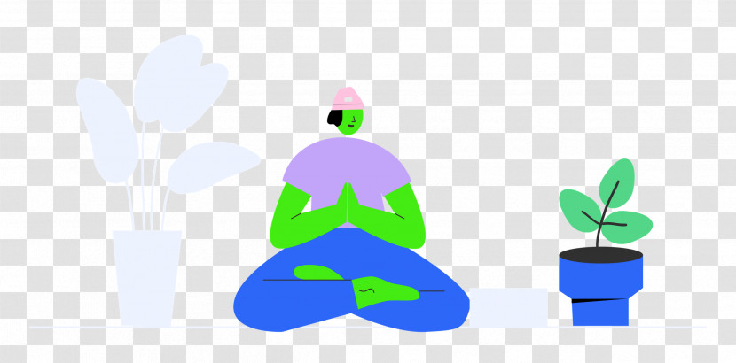 Meditating At Home Rest Relax Transparent PNG