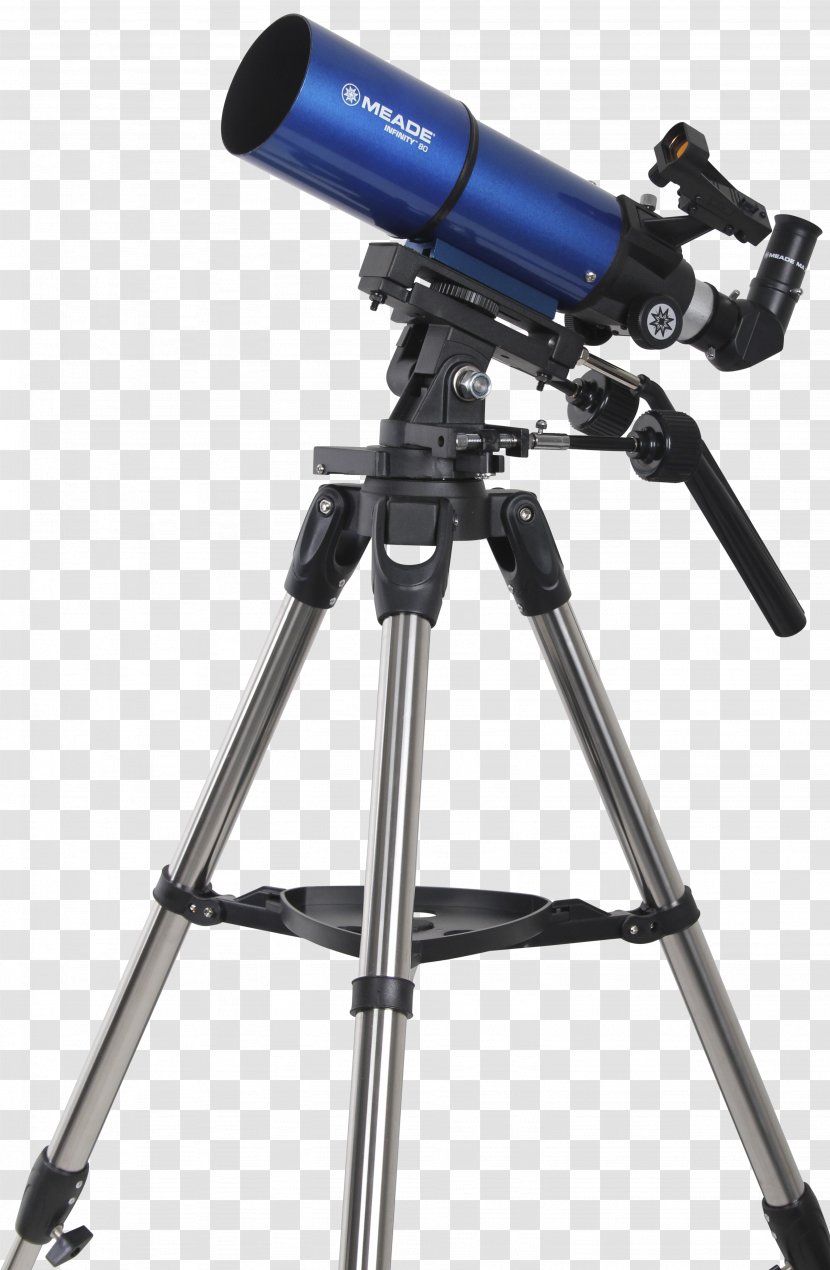 Meade Instruments Refracting Telescope Altazimuth Mount Equatorial - Optical Instrument - Binoculars Transparent PNG