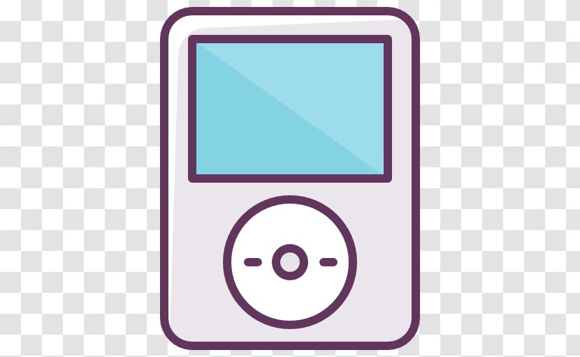 Musical Theatre MP3 Player IPod - Cartoon - Headphones Transparent PNG
