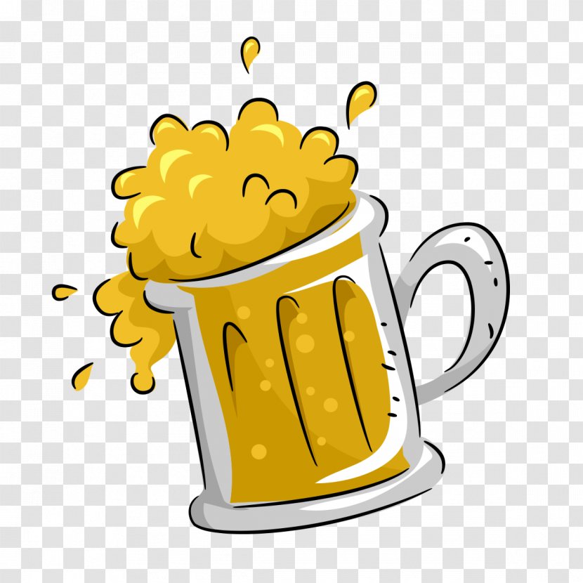 Beer Oktoberfest Cartoon - Designer - Cup Graphics Transparent PNG