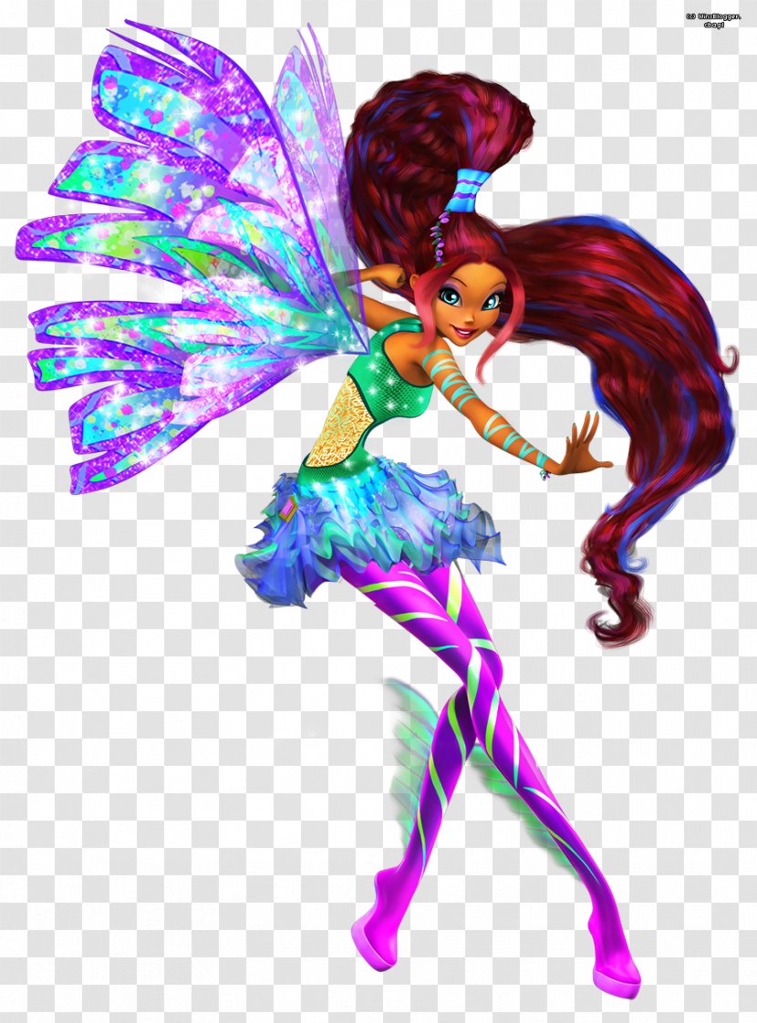 Aisha Musa Bloom Tecna Stella - Doll - Winx Club Season 6 Transparent PNG