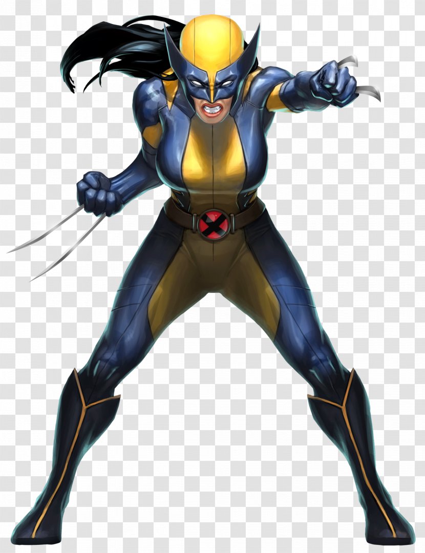 Wolverine X-23 Jean Grey Professor X Cyclops - Costume Transparent PNG
