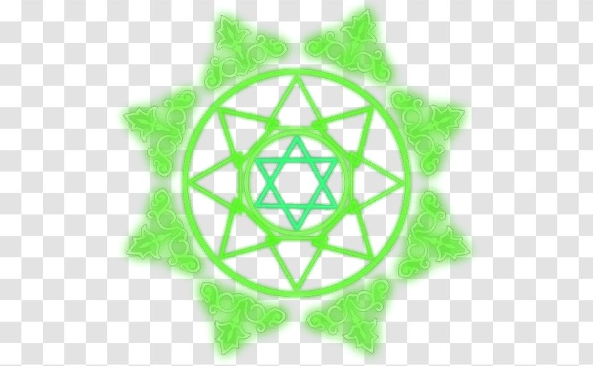 Green Magic Circle - Grimoire - Triangle Transparent PNG