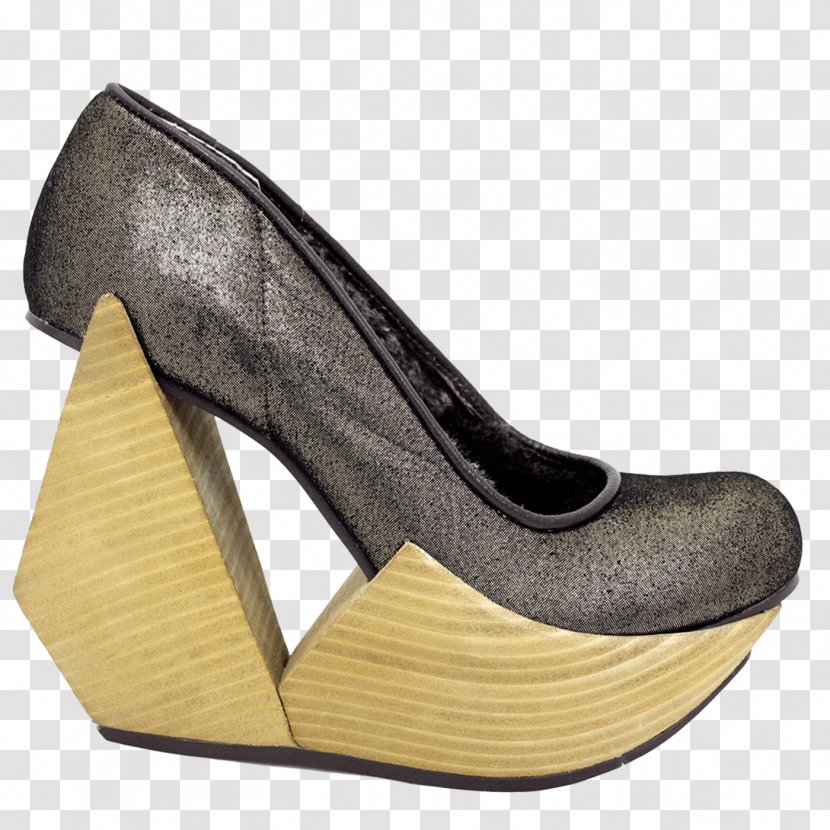 Wedge Slipper Sandal Peep-toe Shoe Court - Beige Transparent PNG