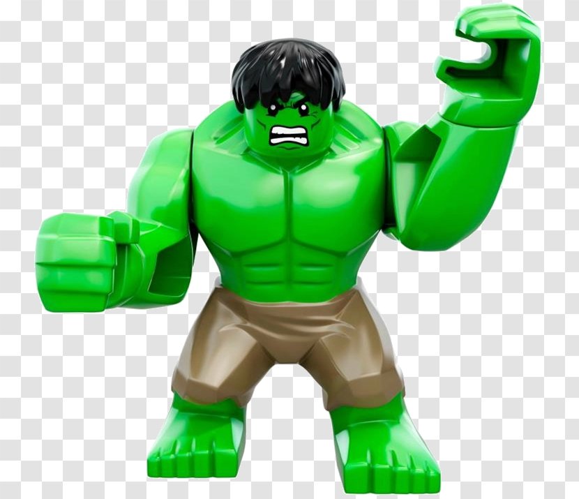 Lego Marvel Super Heroes Hulk Loki Thor Captain America - Plastic Transparent PNG