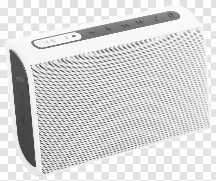 NYNE TT, Portable Bluetooth 4.0-speaker, 2200mAh Li-ion, NFC, BL/sil Loudspeaker Electronics Electronic Musical Instruments - Bocina Transparent PNG