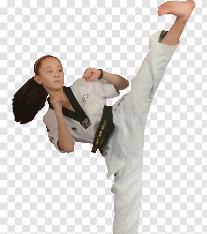 Dobok Tang Soo Do Taekwondo Kick Karate - Cartoon Transparent PNG