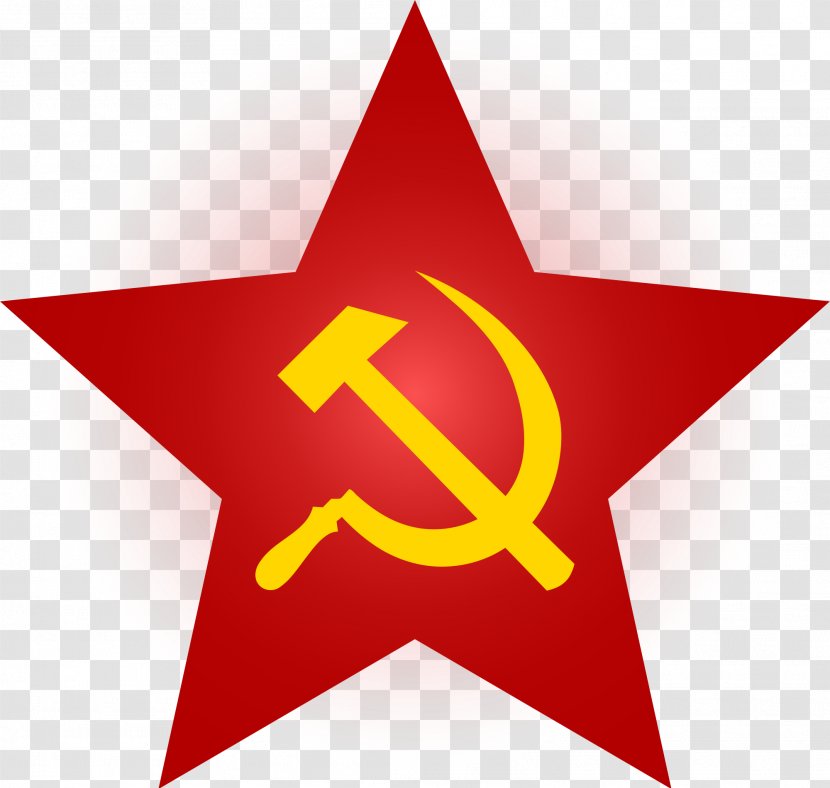 Soviet Union Hammer And Sickle Red Star Clip Art - Logo Transparent PNG
