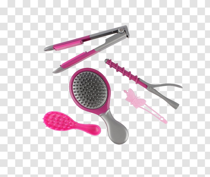 Brush Pink M - Hair Stylist Transparent PNG