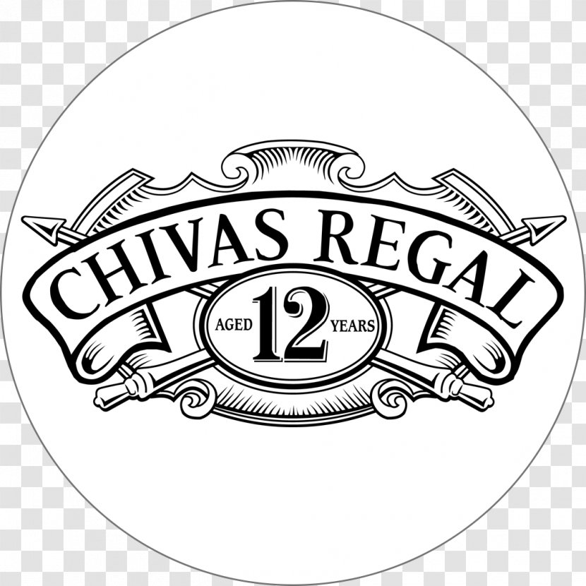 Chivas Regal Whiskey Scotch Whisky Logo - Area - Or Transparent PNG