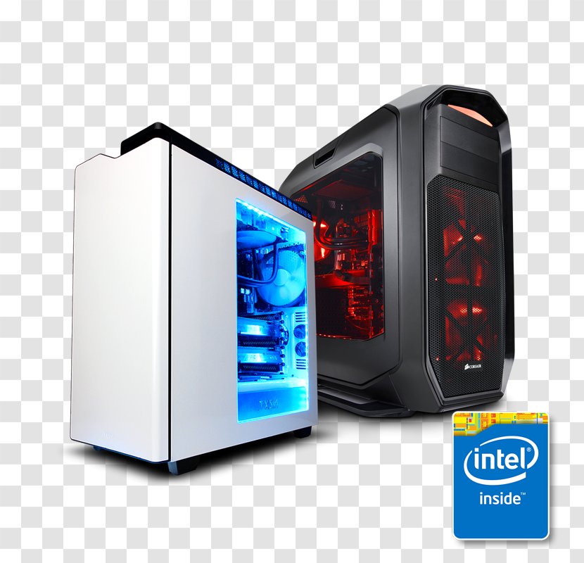 Computer Cases & Housings Intel Core Gaming Personal - Component Transparent PNG