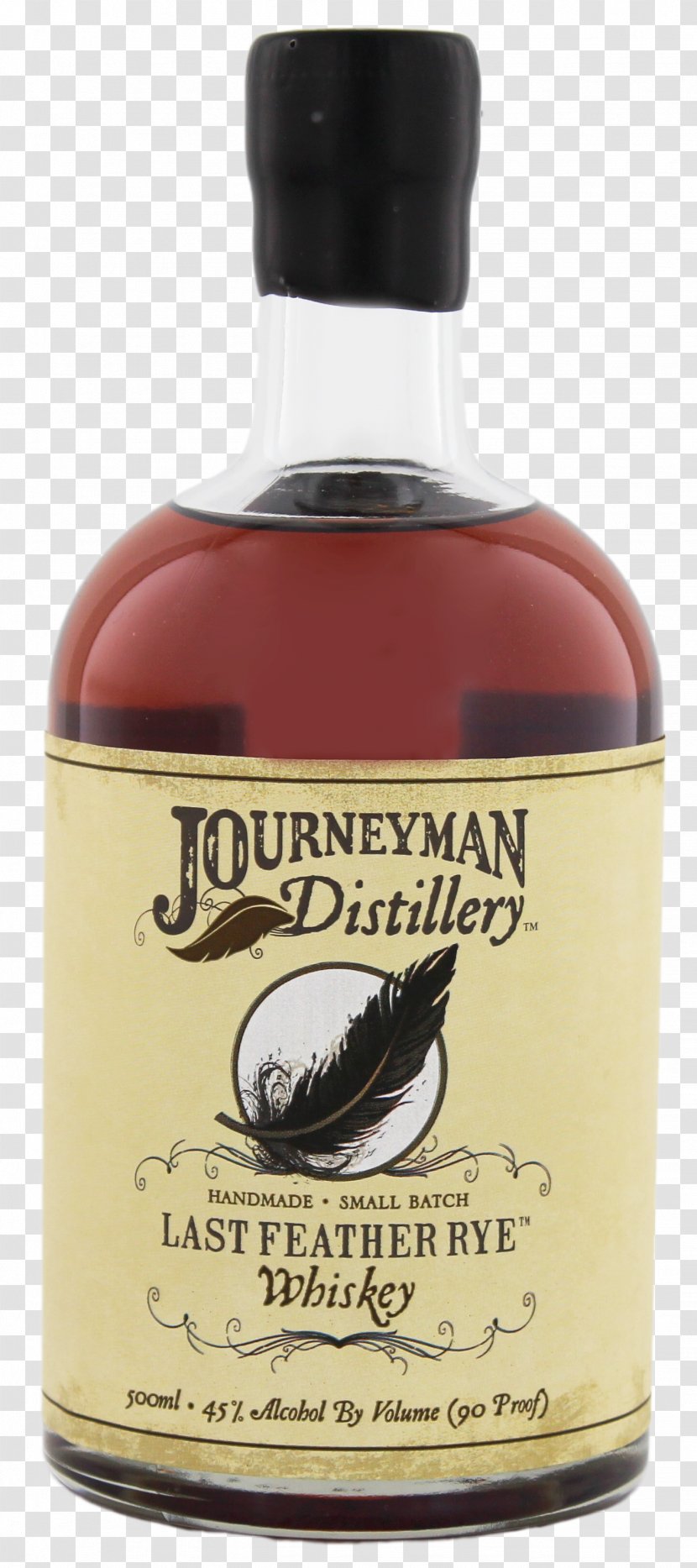 Bourbon Whiskey Liqueur Rye Journeyman Distillery Transparent PNG