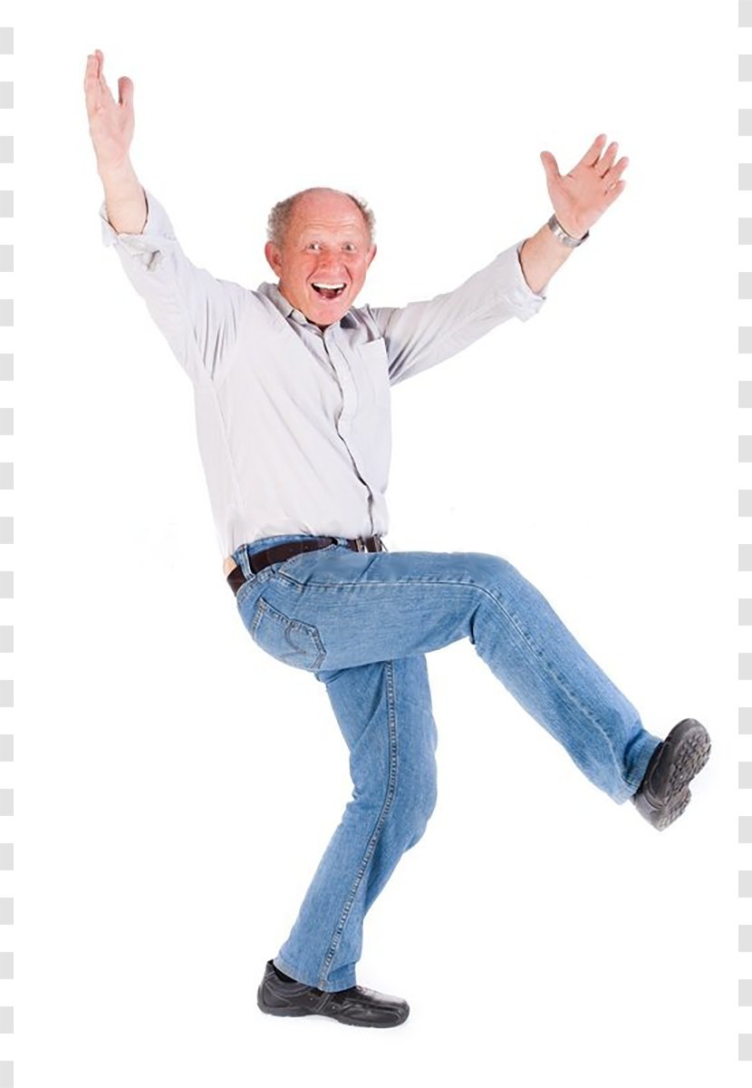 Stock Photography Happiness Walking Man - Thumb - OLD MAN Transparent PNG