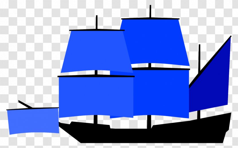 Full-rigged Ship Square Rig Rigging Sail - Area - Plan Transparent PNG