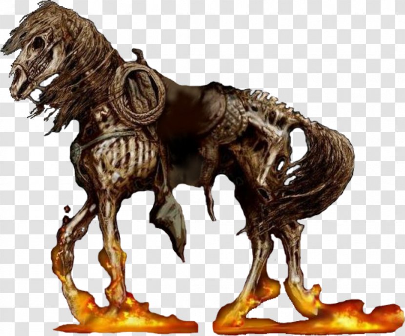 Johnny Blaze Horse Phantom Rider Ghost YouTube - Western Transparent PNG