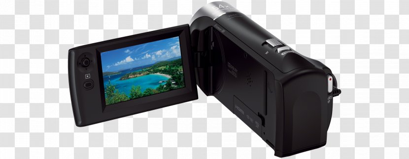Sony Handycam HDR-CX240 Video Cameras HDR-CX405 - Camera Transparent PNG