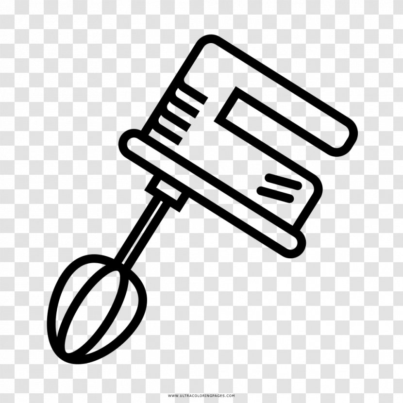 Mixer Drawing Immersion Blender Clip Art - Color - MANO Transparent PNG