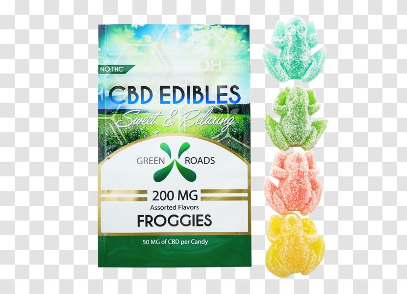 Gummi Candy Cannabidiol Gummy Bear Green Roads Effects Of Cannabis - Hash Oil - Edible Frog Transparent PNG