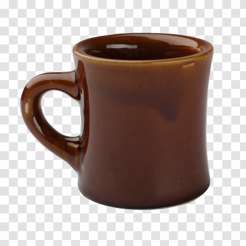 Coffee Cup Mug Ceramic Pottery - Serveware - Caramel Transparent PNG