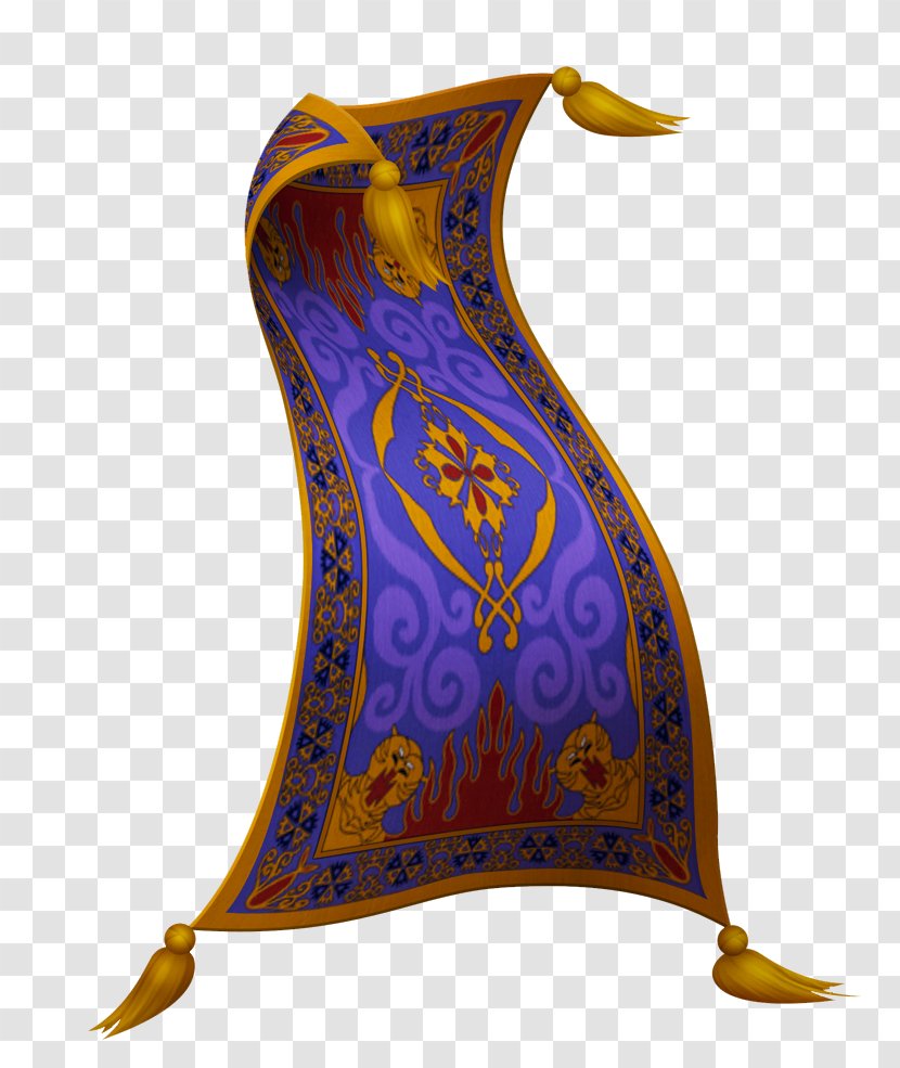 Aladdin Princess Jasmine The Flying Carpet Magic Genie - Clipart Picture Transparent PNG