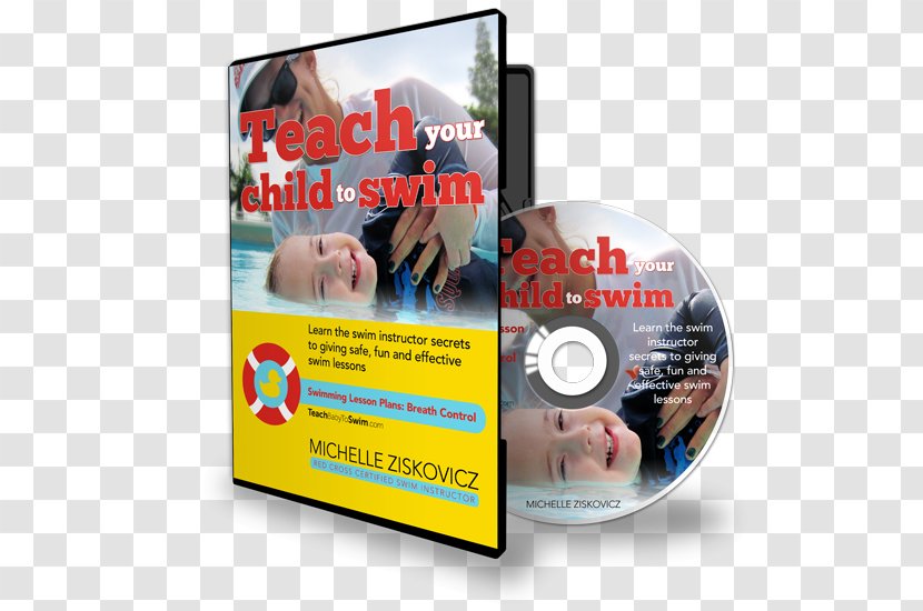 Display Advertising DVD Service - Child Swimming Transparent PNG