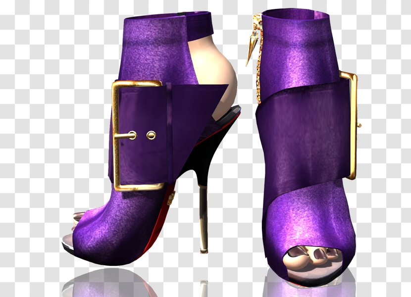 High-heeled Shoe Product Design Purple - New KD Shoes Transparent PNG