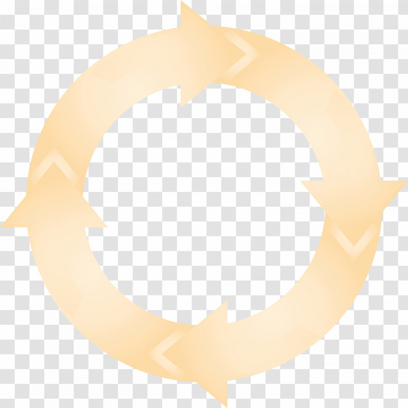 Beige Circle Transparent PNG