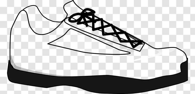 Sneakers Clip Art Sports Shoes Converse - Athletic Shoe - Nike Transparent PNG