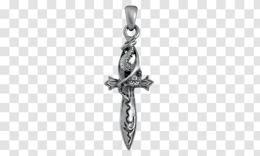 Charms & Pendants Body Jewellery Religion - Silver - Dragon Necklace Transparent PNG