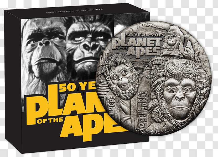 Planet Of The Apes Perth Mint Hunt Leader Coin - Brand Transparent PNG