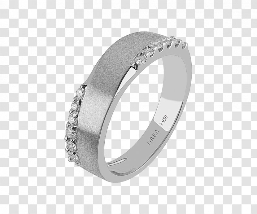 Wedding Ring Orra Jewellery Diamond - Body Jewelry - Platinum Transparent PNG