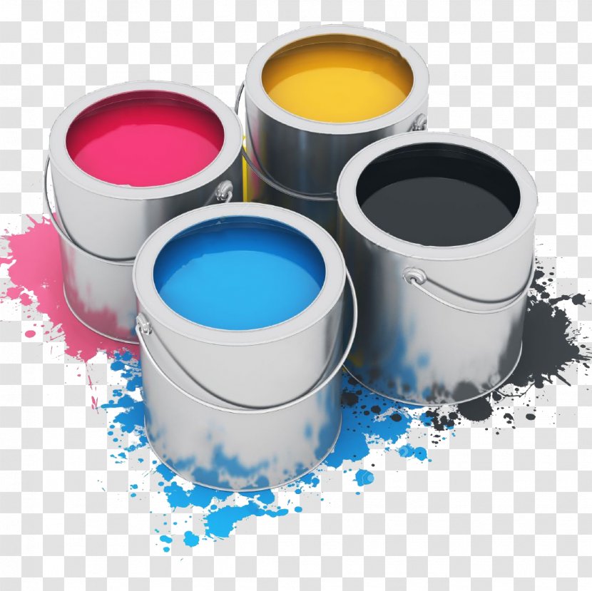 Oil Paint Tin Can Drawing Acrylic Transparent PNG
