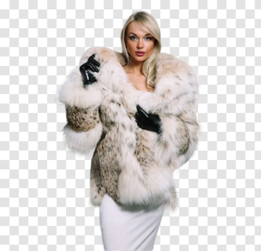 Fur Clothing Fashion Luxury Model - Flower Transparent PNG