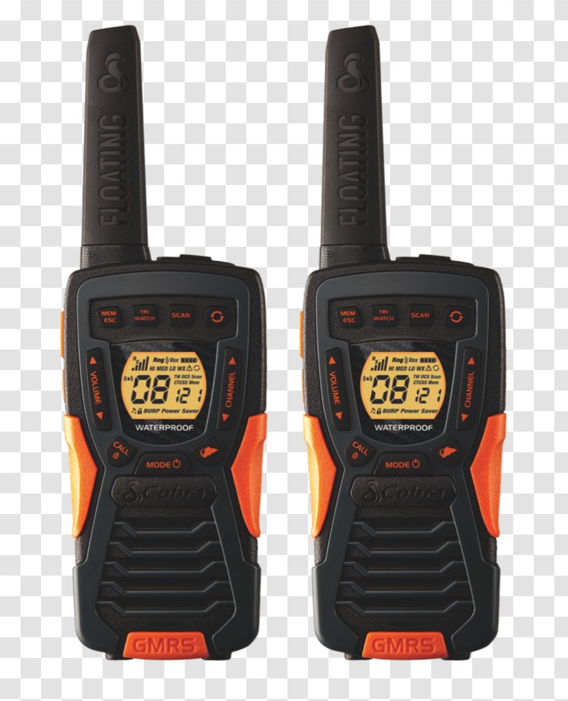 Two-way Radio Walkie-talkie Midland Cobra ACXT545 Walkie Talkie - Cxt 1035r Flt Transparent PNG