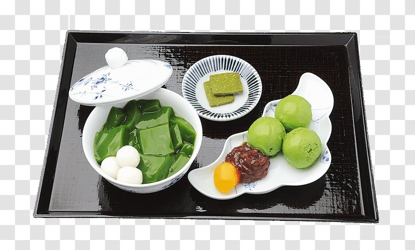 Kyoto Matcha Tea Asian Cuisine Parfait - Tableware Transparent PNG