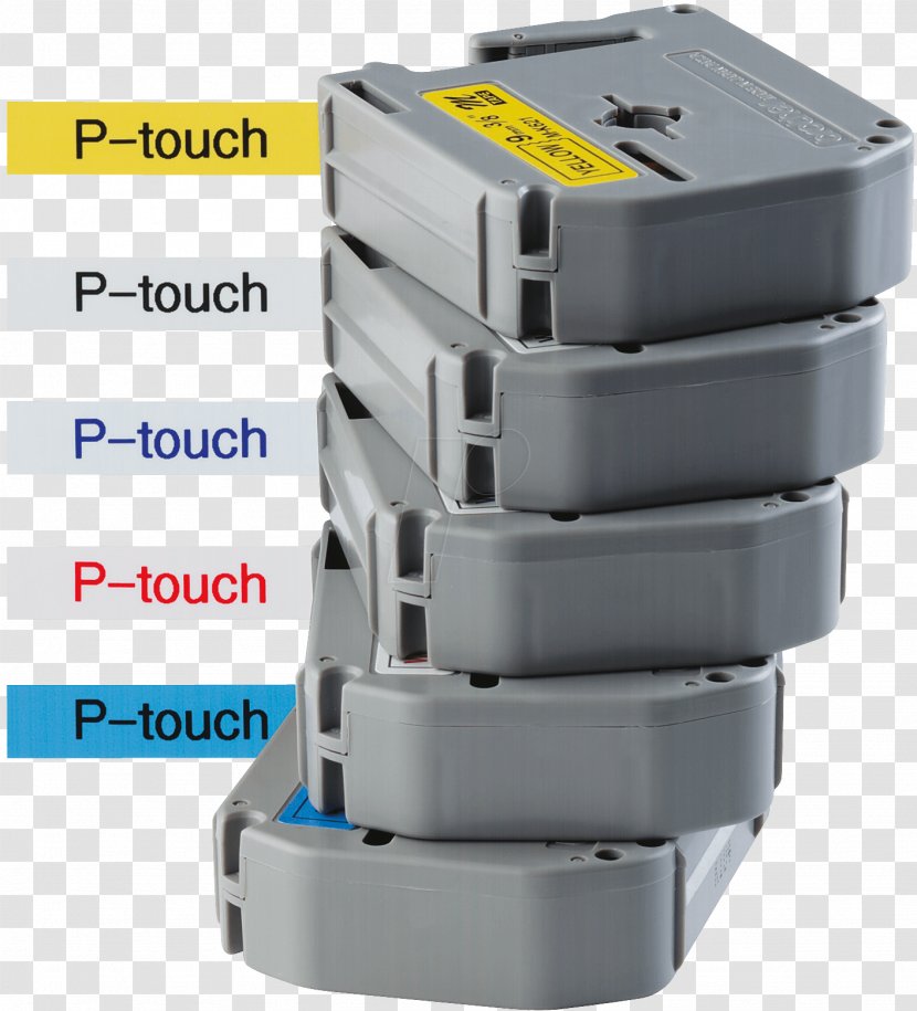 Brother Industries Embossing Tape Label Adhesive Ribbon - Yellow Measure Transparent PNG