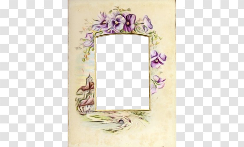 Flower Vintage Frame - Picture Frames - Wildflower Rectangle Transparent PNG