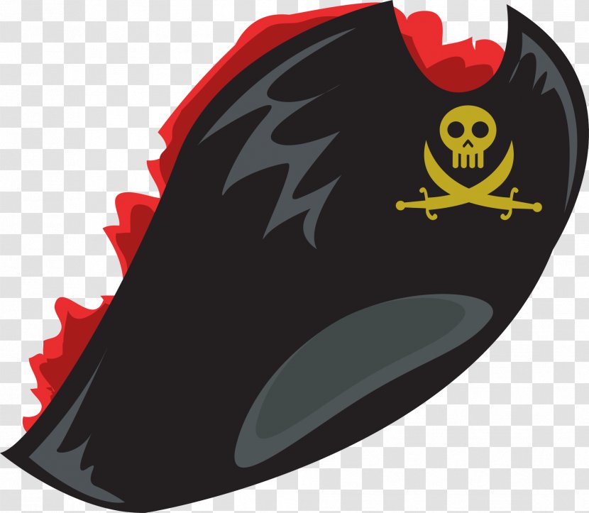 Piracy Vector Navio Pirata - Personal Protective Equipment - Painted Pirate Hat Transparent PNG