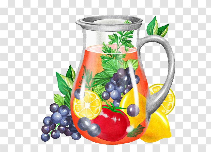 Orange Juice Apple Grape - Mug - Bottle Of Fruit Transparent PNG