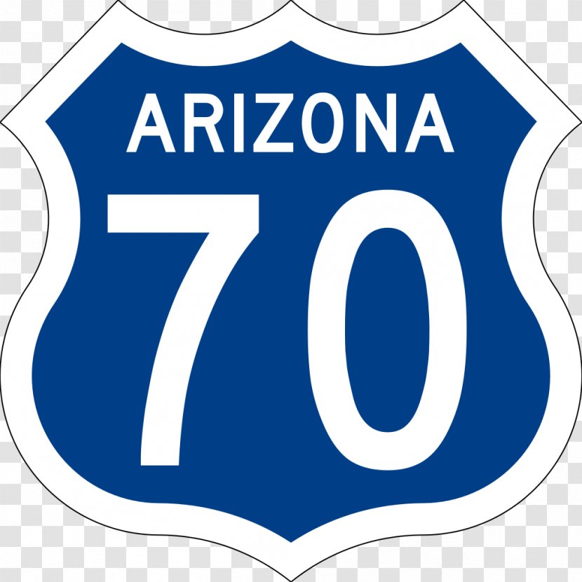 U.S. Route 70 66 Road Highway - Signage Transparent PNG