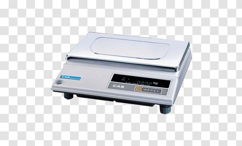 Measuring Scales CAS Corporation Point Of Sale Computer Algebra System Weight - Cash Register Transparent PNG