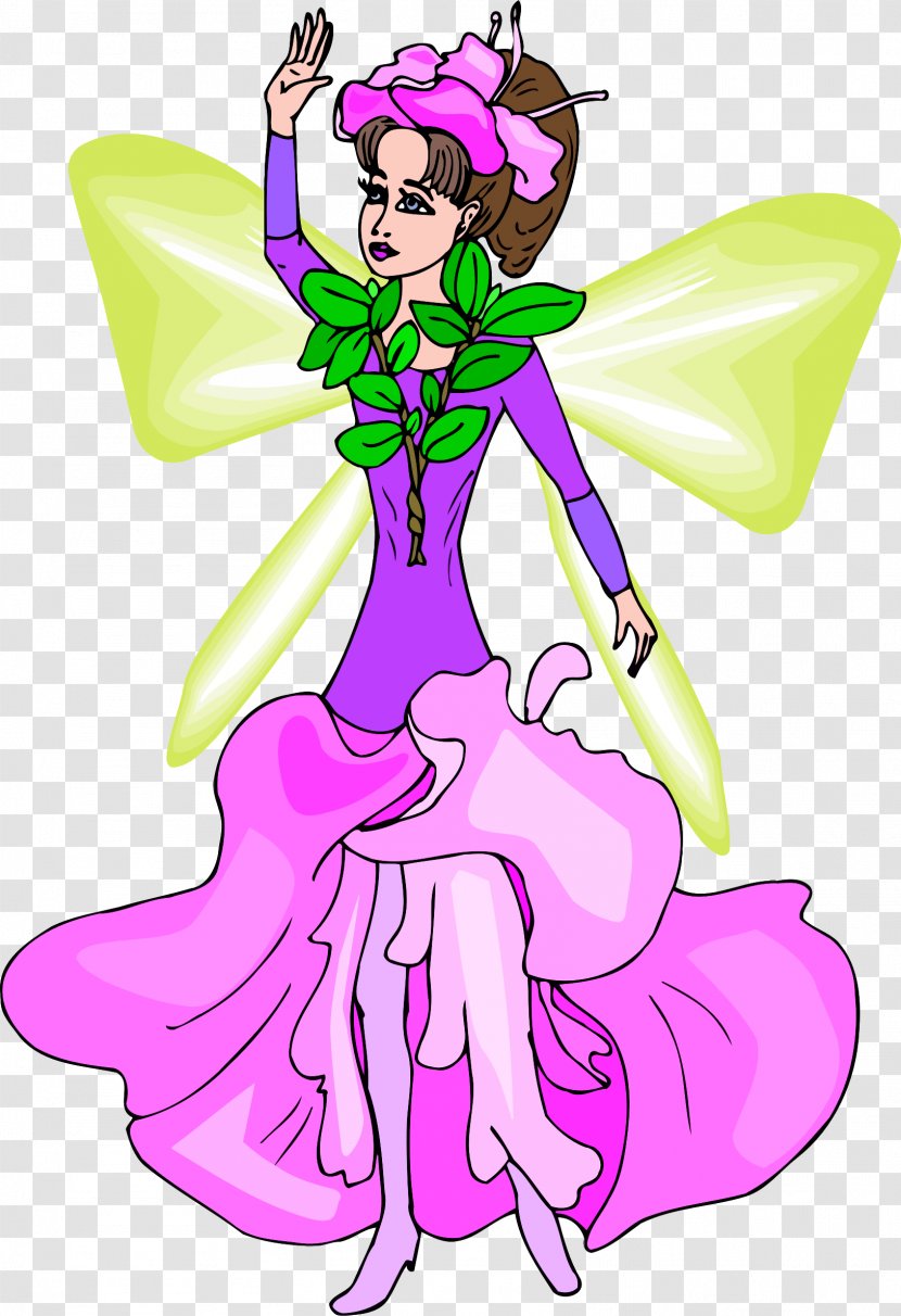 Fairy Clip Art - Purple Butterfly Transparent PNG